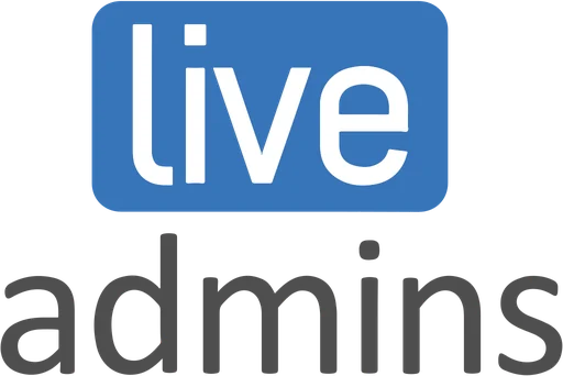 LiveAdmins logo